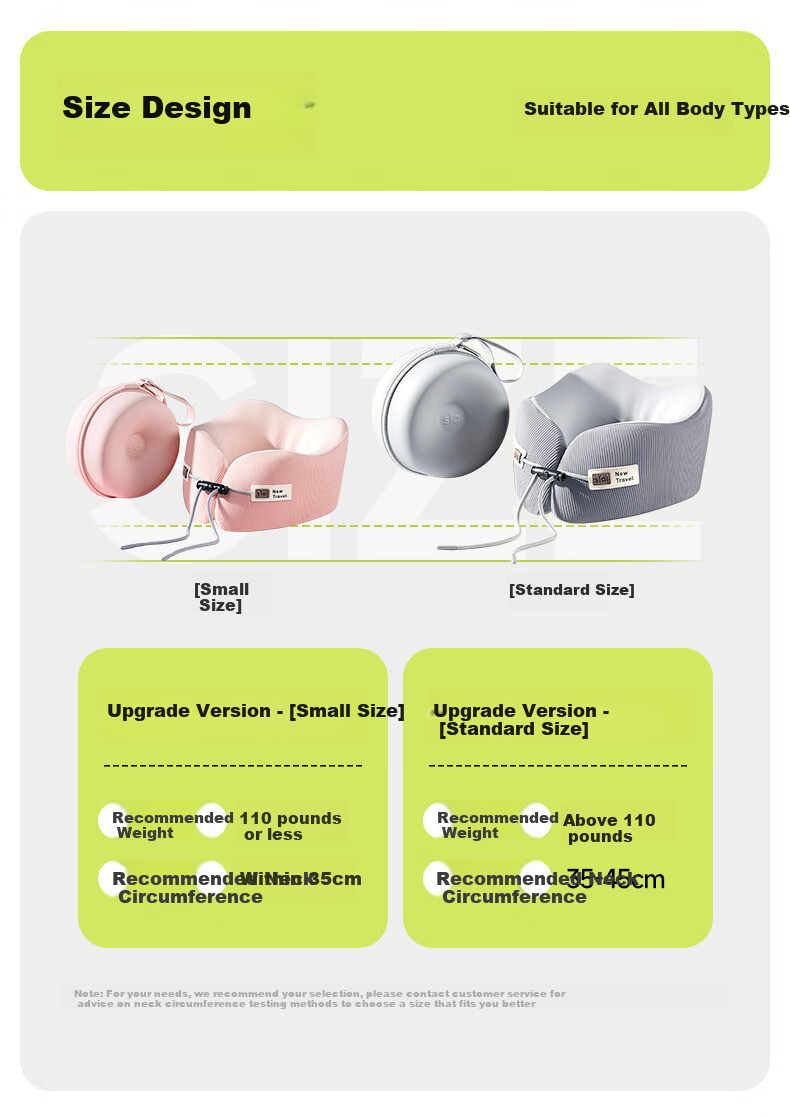 Silaiyi U-Shaped Neck Pillow, Airplane U-Shape Neck Support, Inflatable Memory Foam, for Airplane, Train, High-Speed Rail Travel, Portable And Collapsible Neck Pillow 11