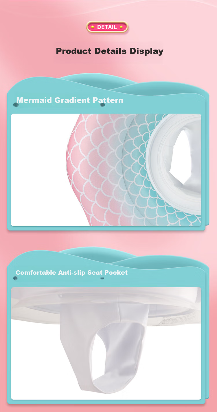 Swimbobo Baby Swimming Ring, Children's Seat Ring, Anti-Rollover Equipment, Infant Water Play Seat Ring, Inflatable Armpit Ring K8015 8