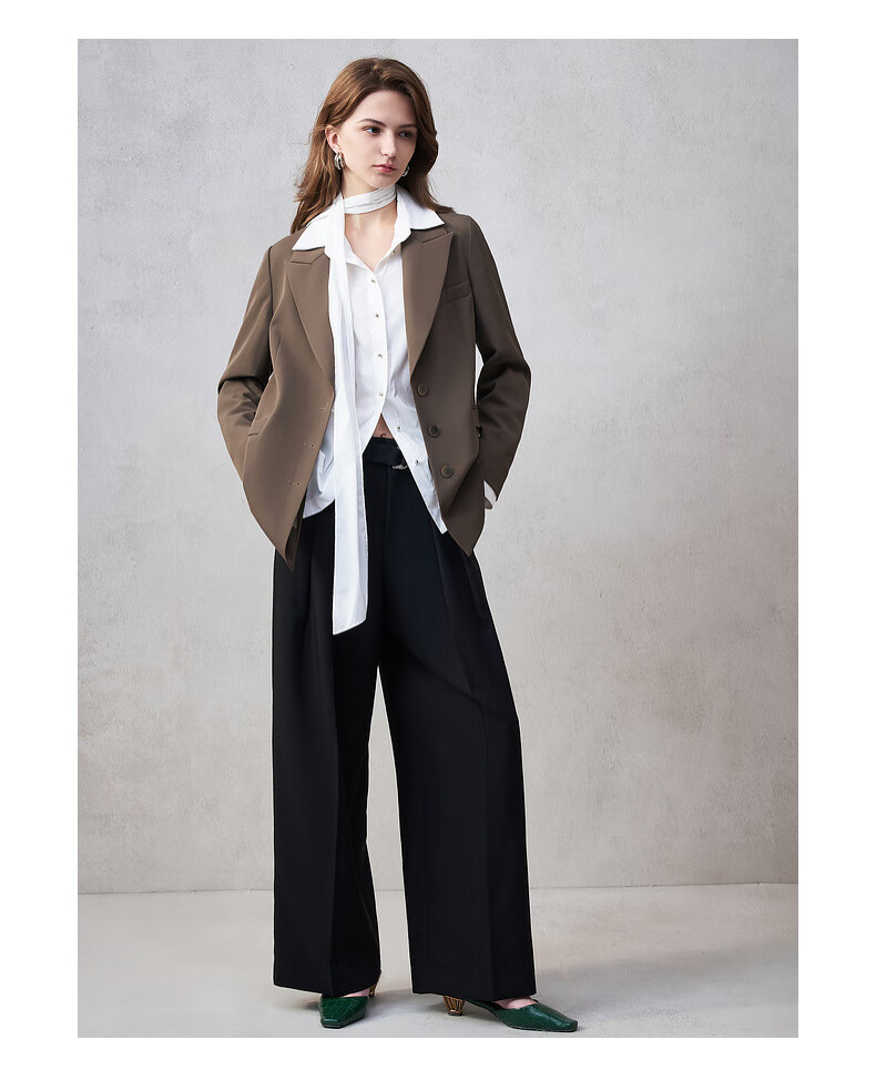 G2000 Wide-Leg Pants with Belt | Women's 2025 Autumn Winter Comfortable Stretch Casual Trousers Mall Edition 6