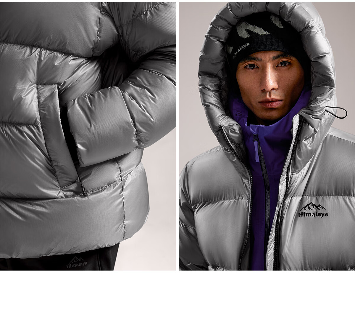 Himalaya Yubeng 700 Fill Power 90% Goose Down Jacket -25°C Professional Outdoor Windproof Snowproof Goose Down Hiking Coat 13