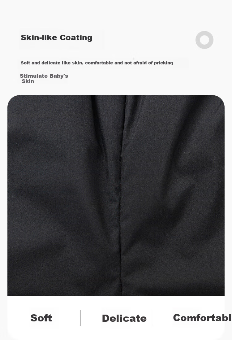 BALABALA Baby down Pants, Children's Long Trousers for Boys And Girls, Winter Wear 2025 New Style, Thickened Warm Joggers, Cute And Trendy 10