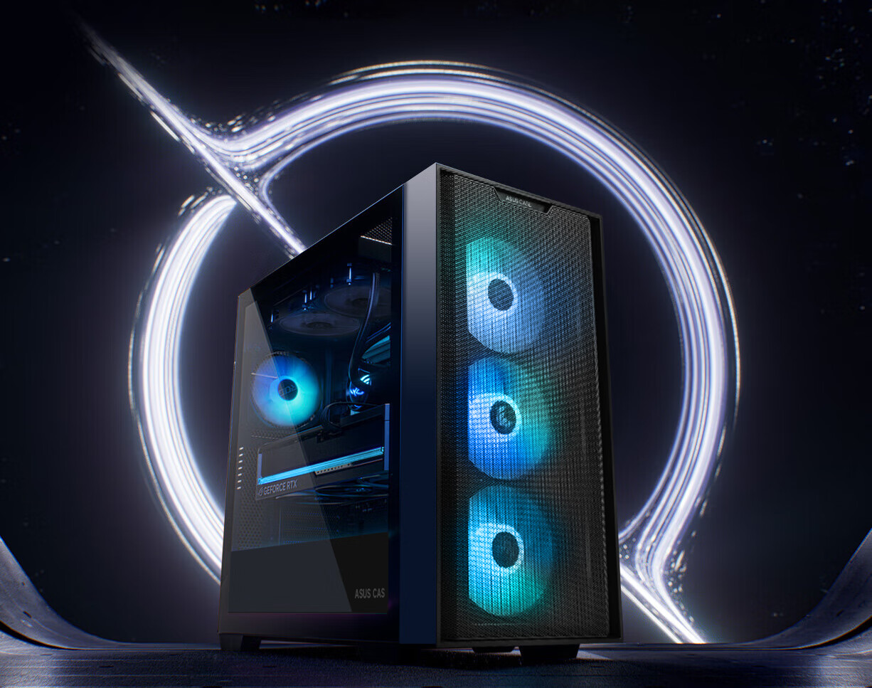 ASUS All-In Gaming PC with I5-14600KF, RTX5060Ti, 16GB DDR5 RAM, 1TB SSD, Water-Cooled, for E-Sports Gaming And Designer Workstations 2
