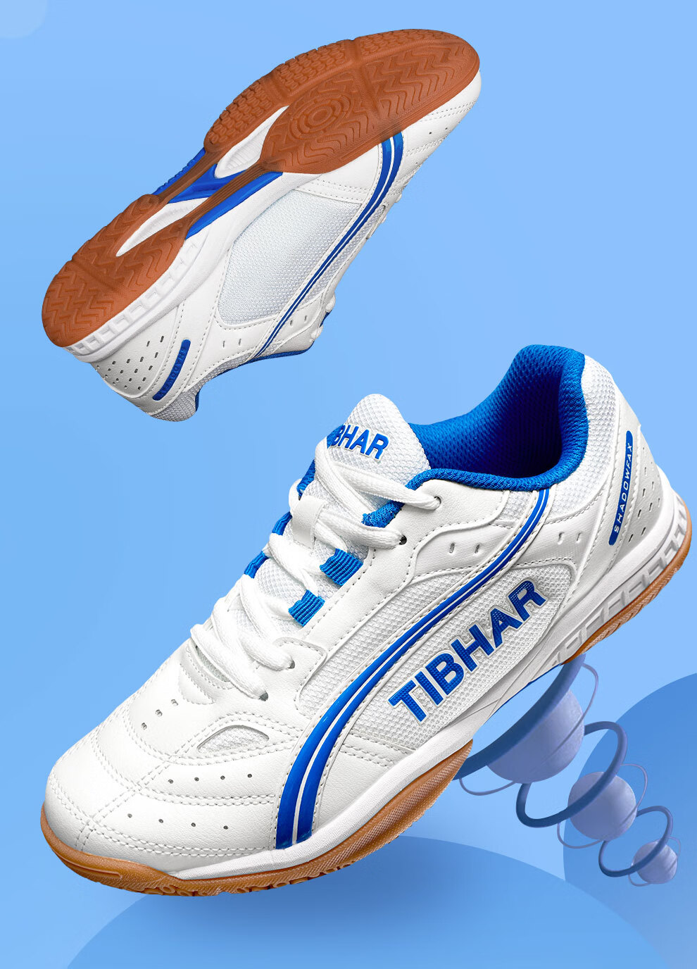 TIBHAR Table Tennis Shoes JD Self-operated Breathable Professional Training Competition Shoes Rubber Sole Sports Shoes 01922 Purple Gold Size 44 2