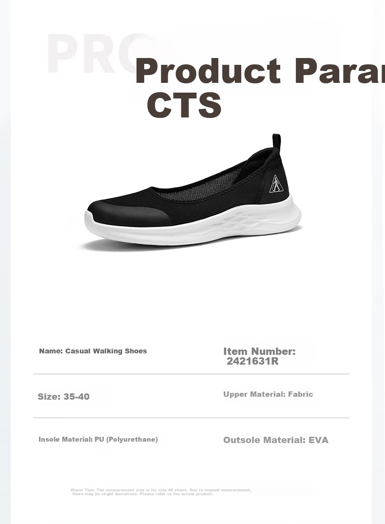 Zulijian Non-Slip Elderly Shoes for Women, 2026 New Style Casual Mom Shoes, Slip-On Nurse Shoes, Breathable Mesh Fabric Shoes 3