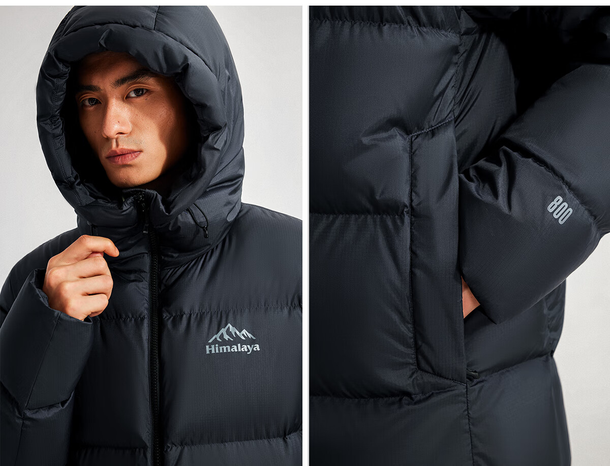 Himalaya Antarctic Luo Goose Down Jacket 800 Fill Power 95% Down -20°C Hiking Waterproof Windproof Cold-Resistant Autumn Winter Down Coat 7