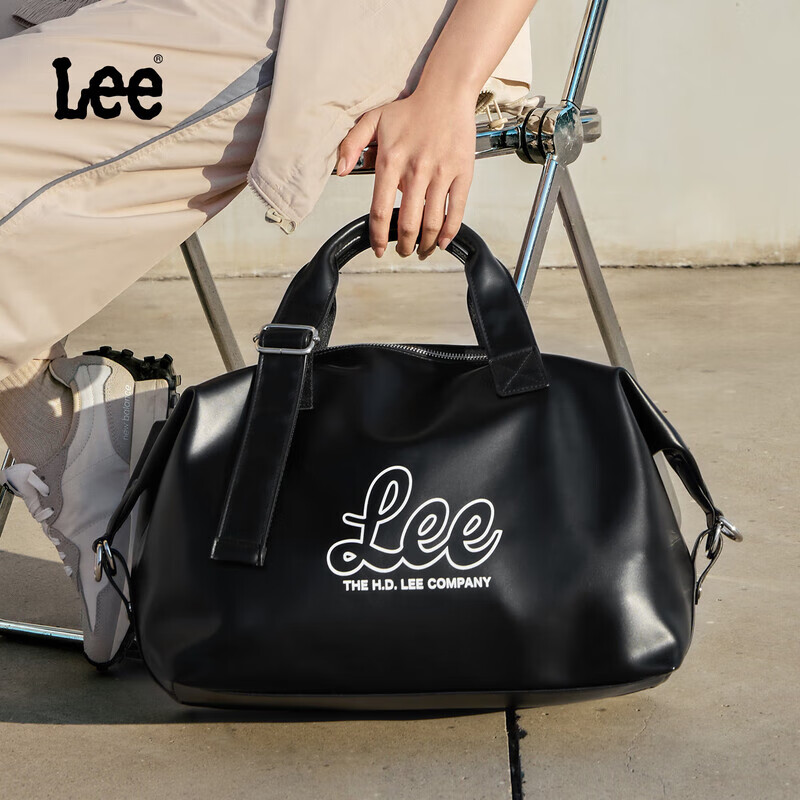 Lee Casual Sports Bag Fitness Bag Handbag Crossbody Luggage Bag Trendy Brand [Spring Fashion New] Gift for Girlfriend Or Wife