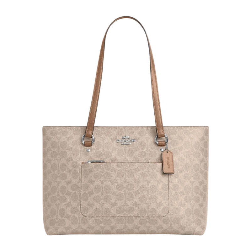 COACH Women's STATION Shoulder Tote Bag Carnation CCD71