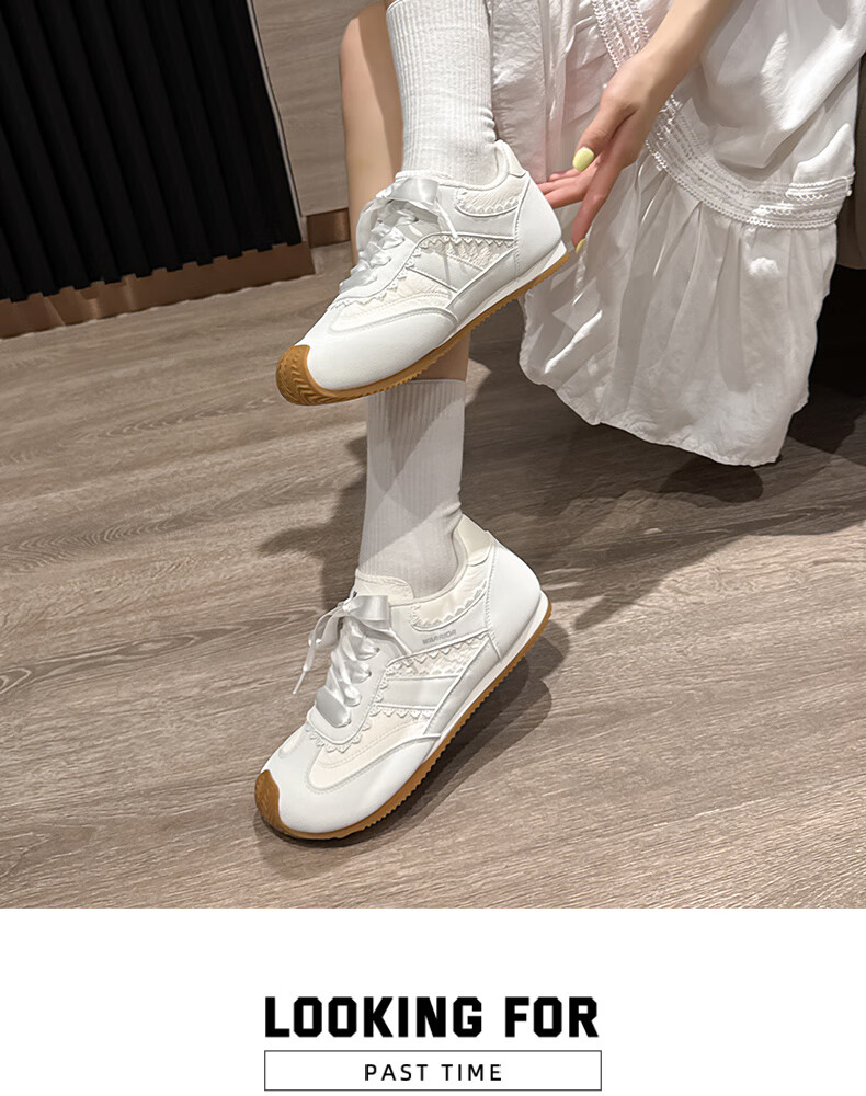 Warrior Women's Shoes 2026 Summer Training Shoes Fashion Trendy Casual Women's Shoes Niche Agan Sneakers Beige Size 39 9