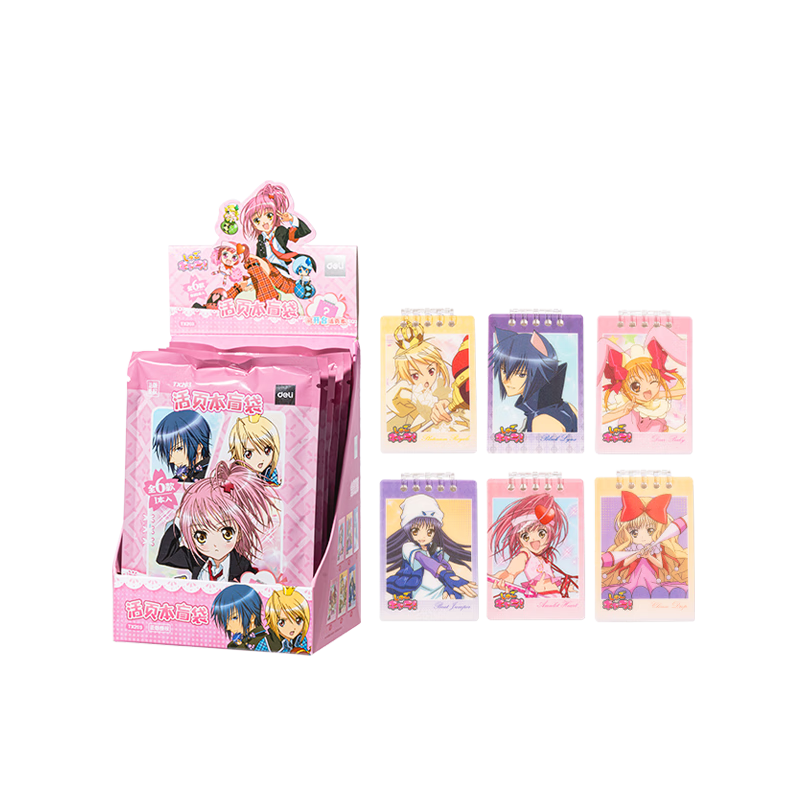 Deli Guardian Sweetheart Mini Blind Box Refillable Notebook TX203 Random Color