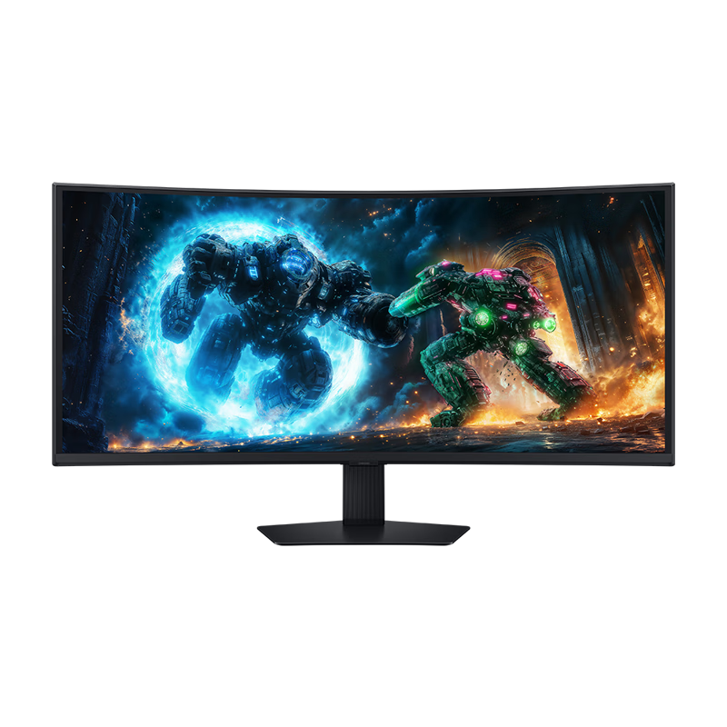 SAMSUNG 40-inch G75F 4K Ultrawide 180Hz HVA 1000R Curved HDR600 Ultra-thin Dragon Knight Gaming Monitor LS40FG756ECXXF
