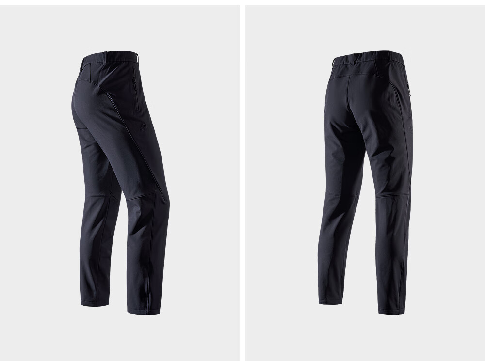 KAILAS Rock X Softshell Fleece Anti-Static Windproof Thickened Outdoor Hiking Pants Autumn Winter Men's 12