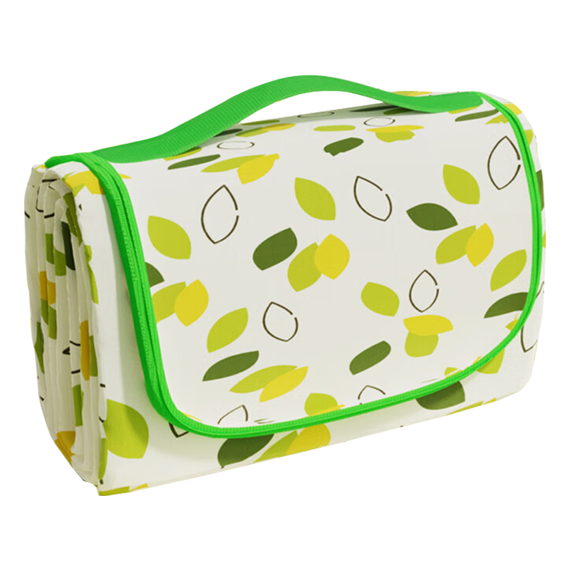 Ledi Baby Picnic Mat, Non-Woven Moisture-Proof Mat, Yellow And White Checkered Beach Mat, Tent Moisture Barrier Crawling Mat, 180*180CM