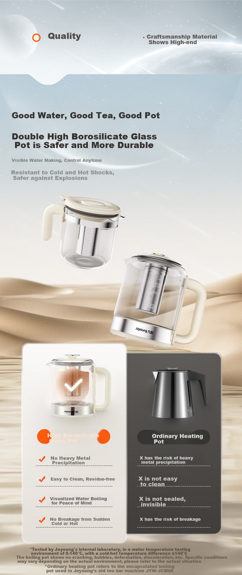 Joyoung Tea Bar Machine Home Water Dispenser One-Touch Fully Automatic Bottom Water Inlet Touch Control Large Screen Remote Control Upright Electric Kettle Large Cabinet Electric Hot Water Kettle Warm Type JYW-WH600 15