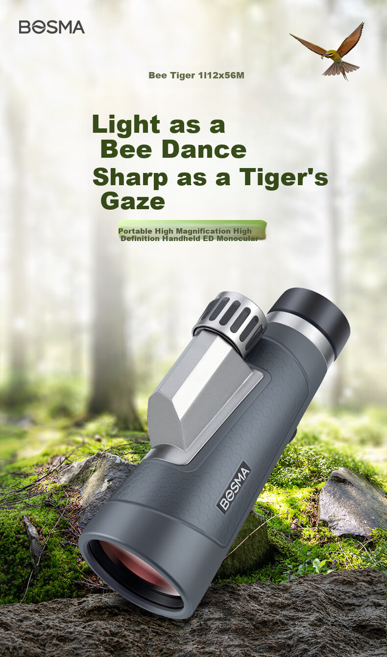BOSMA X32 Lens Telephoto Camera Lens, Flat Field ED Lens, External Lens for Smartphones, Concert Shooting Tool, Monocular Telescope 1