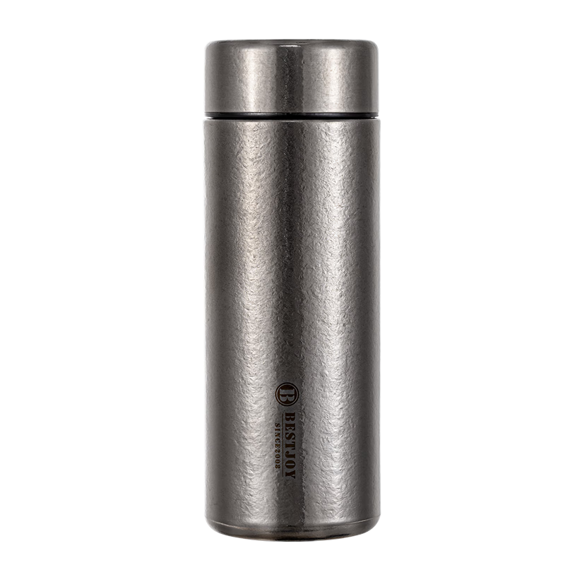 Fuguang Shixi Titanium Insulated Tea Separation Water Bottle Portable Pure Titanium Tea Cup for Men and Women Office Holiday Gift