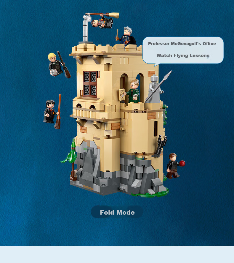 LEGO Harry Potter 76447 Hogwarts Castle Flying Course Building Set, Boys And Girls Children's Toy, Birthday Gift 4