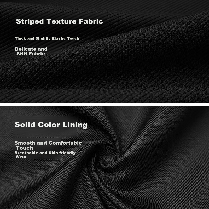 HLA Jacket for Men, Lapel Collar, Striped Texture, Fashionable Coat for Men, Autumn Season, New Year