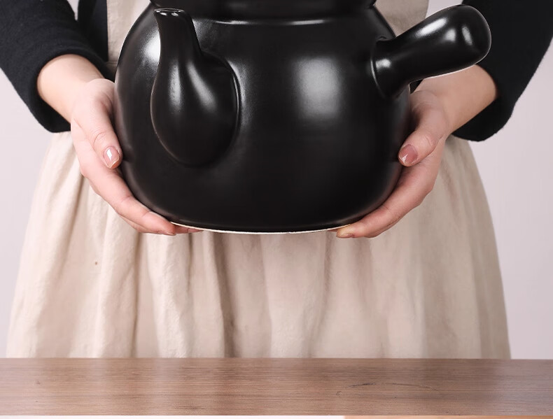 Deming Traditional Unglazed Clay Medicine Decoction Pot Herbal Medicine Boiling Pot Old-Style Herbal Medicine Cooker 8