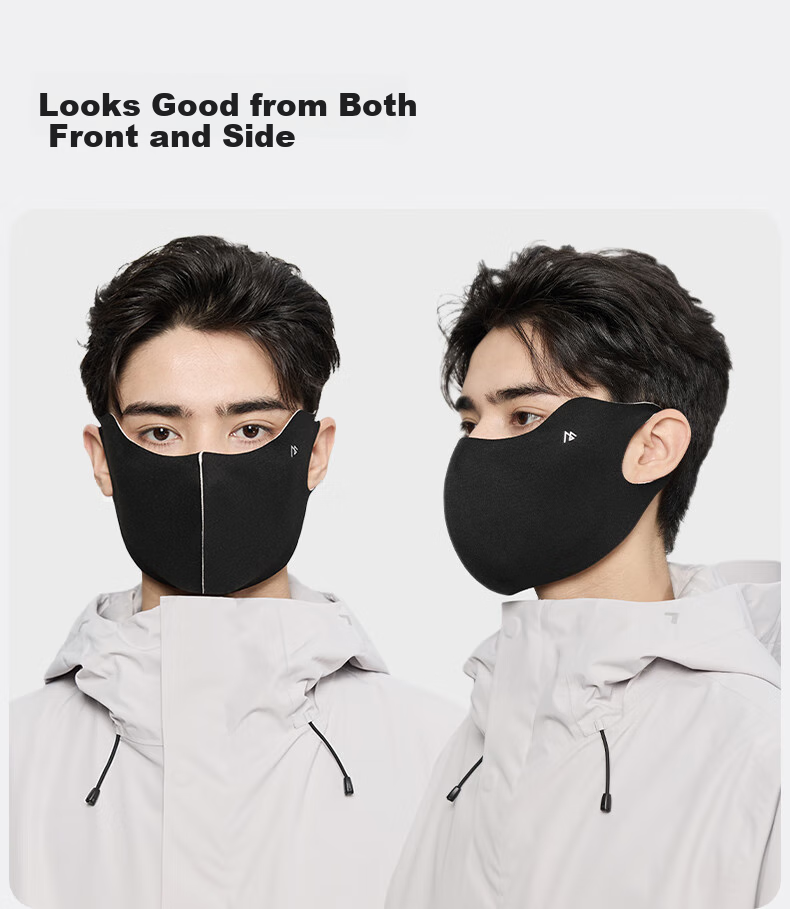 MISSION UV Warm Face Mask for Men, Autumn And Winter Sun Protection Windproof Cold-Proof Thick Fleece Outdoor Cycling Face Shield 7