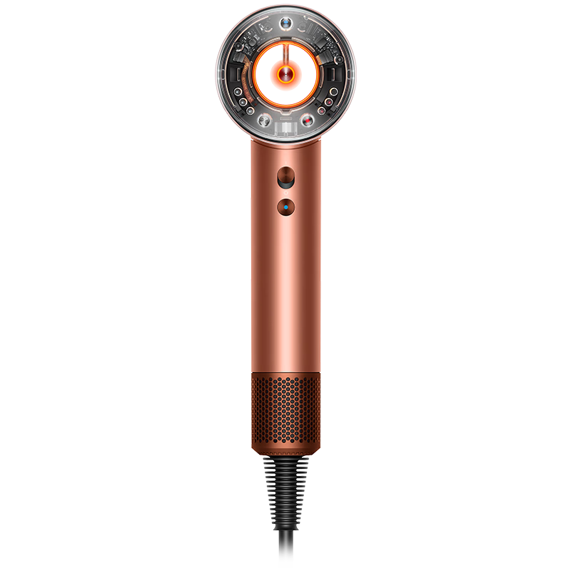 DYSON HD16 New Intelligent Hair Dryer, Supersonic Electric Blower, Negative Ion, Quick-Drying Hair Care, Multiple Nozzles, Amber Gold, Home Use, Gift Recommendation, Gift Box Editio