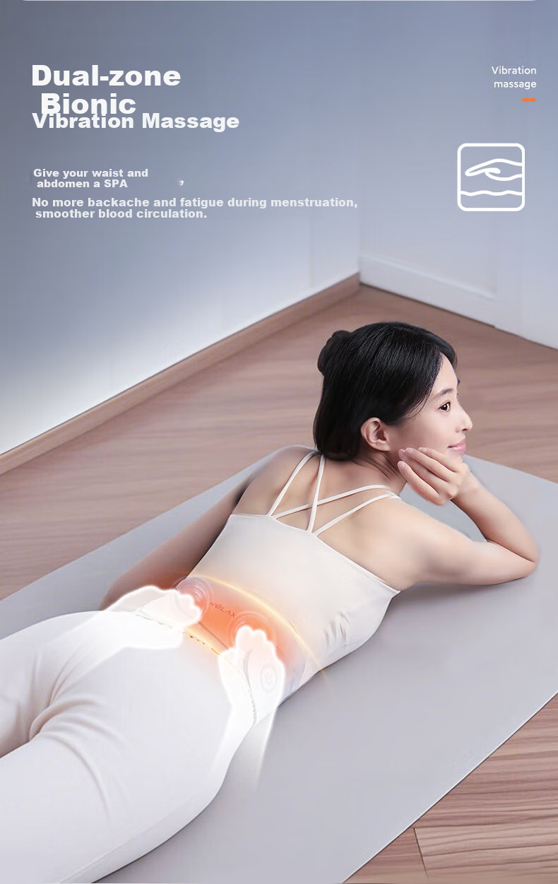 KCOTSON Heating Pad Massager HD60, Waist Massage Device, Abdominal Kneading, Menstrual Aid, Period Relief, Hot Compress, Warm Baby, Menstrual Period Warming, Birthday Gift for Girlfriend, Women's Day Present 9