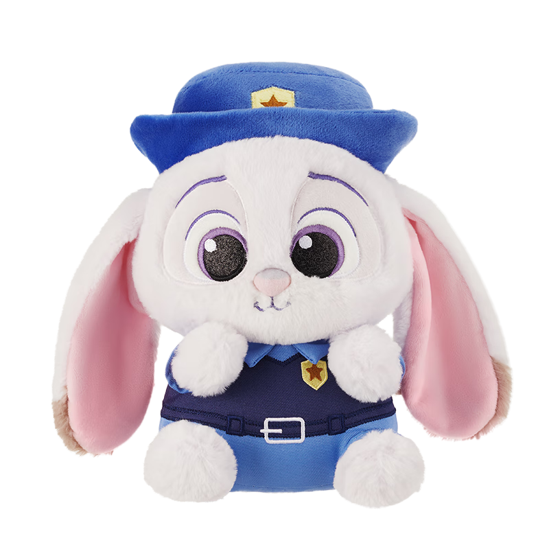 MINISO Disney Zootopia Judy No.10 Costume Sitting Plush Toy Birthday Gift