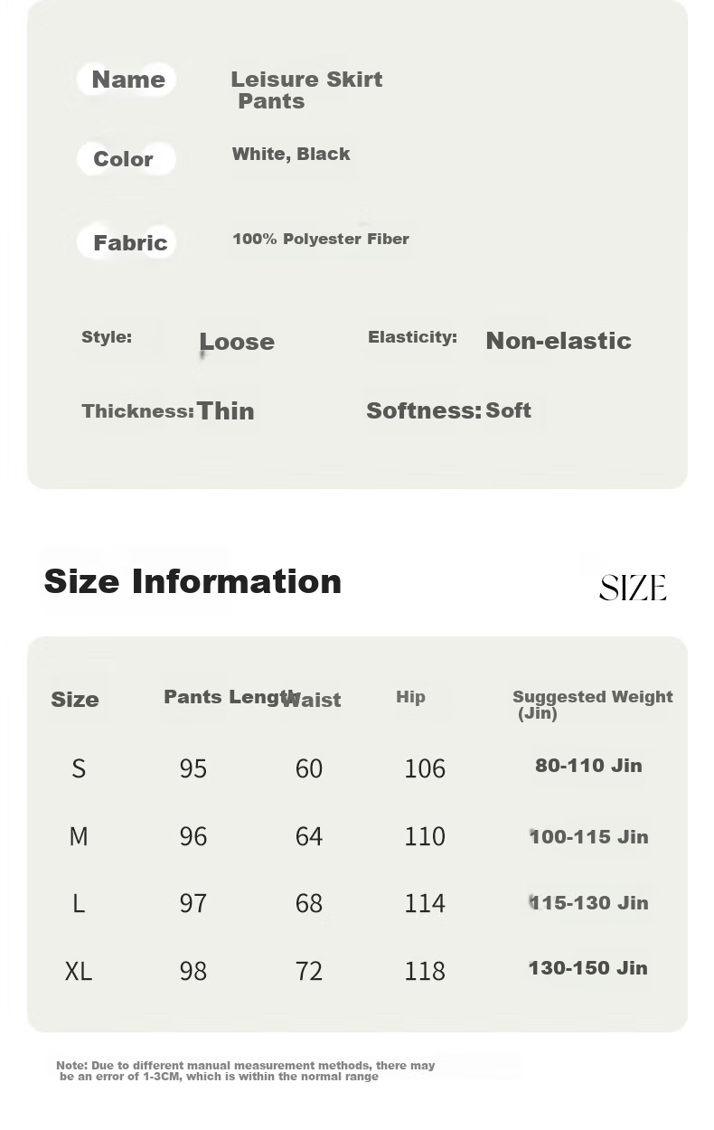 LangSha High-Waisted Casual Skirt Pants, Summer Lightweight Straight-Leg Draping Slimming Wide-Leg Pants, Flowing A-Line Skirt Casual Trousers for Wome 11
