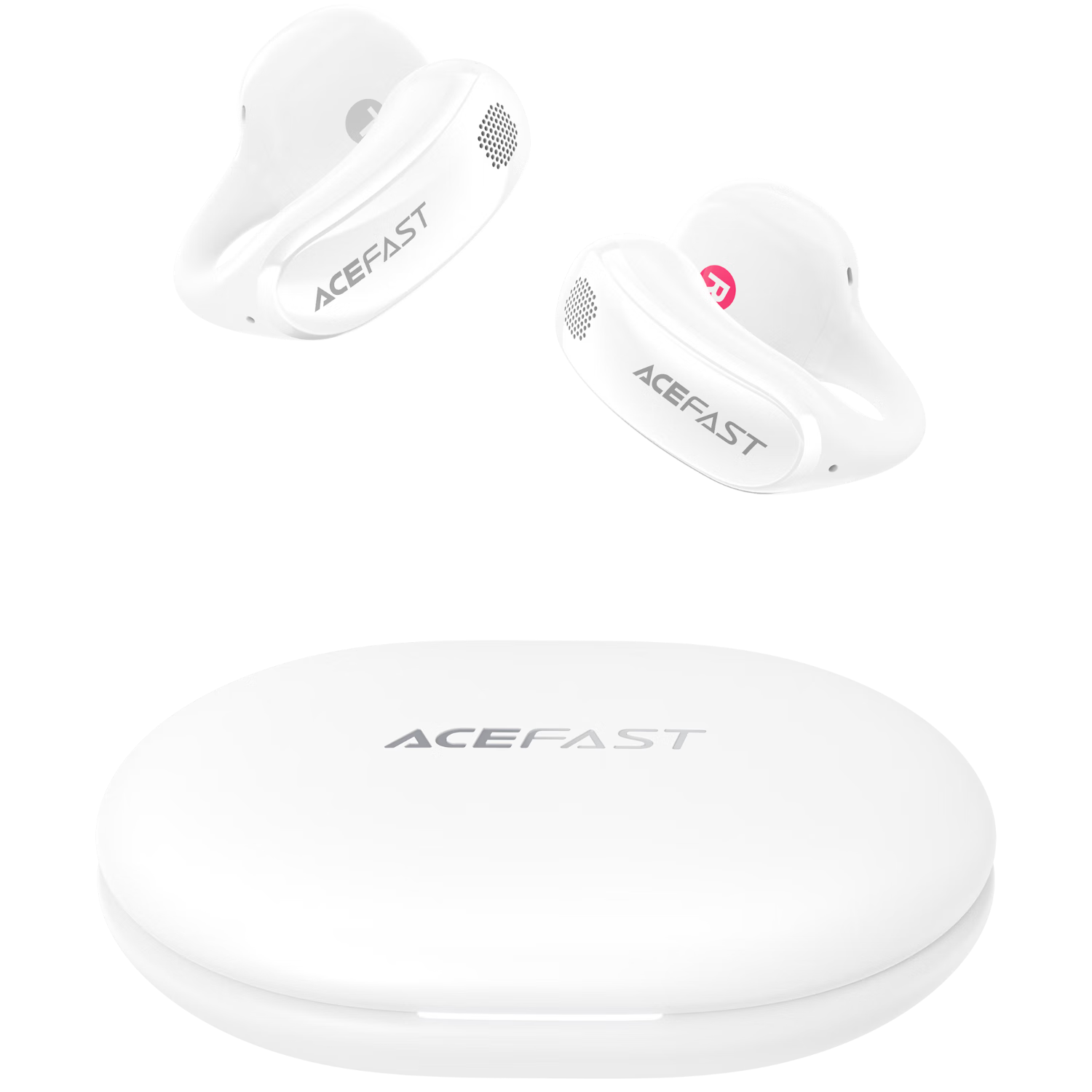 ACEFAST Speed-Enhancing Open-Ear Clip-On Bluetooth Headphones, 2026 New Air-Bone Conduction Concept, Call Noise Reduction, Sports Running Wireless Non-In Suitable for Apple Huawei Xiaomi
