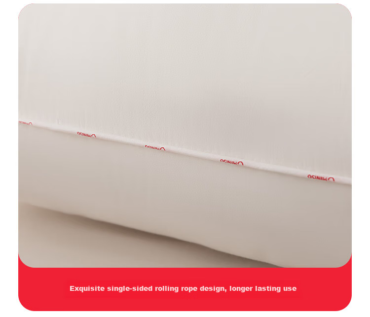 MINISO Zero-Pressure Sleep-Friendly Antibacterial Pure Cotton Pillow Core, Deep Sleep-Specific Cervical Spine Protection Pillow Core, One Pair of Three-Dimensional High Pillow 2