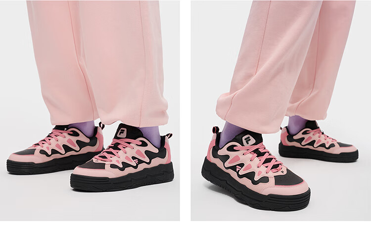 FILA FUSION FILA Trendy Cockle Sneakers Women's Winter Casual Sports Shoes 6