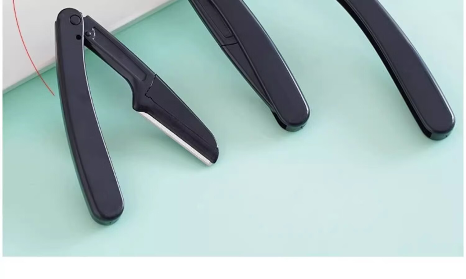 Bodiao Foldable Eyebrow Razor Safety Type Beginner Eyebrow Shaving Blade Full Set for Men and Women Goddess Festival Gift 4
