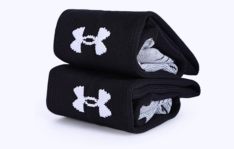 Under Armour Football Socks Long Tube Professional Summer Adult Non-Slip Thin Black M (Size 37-40) 7