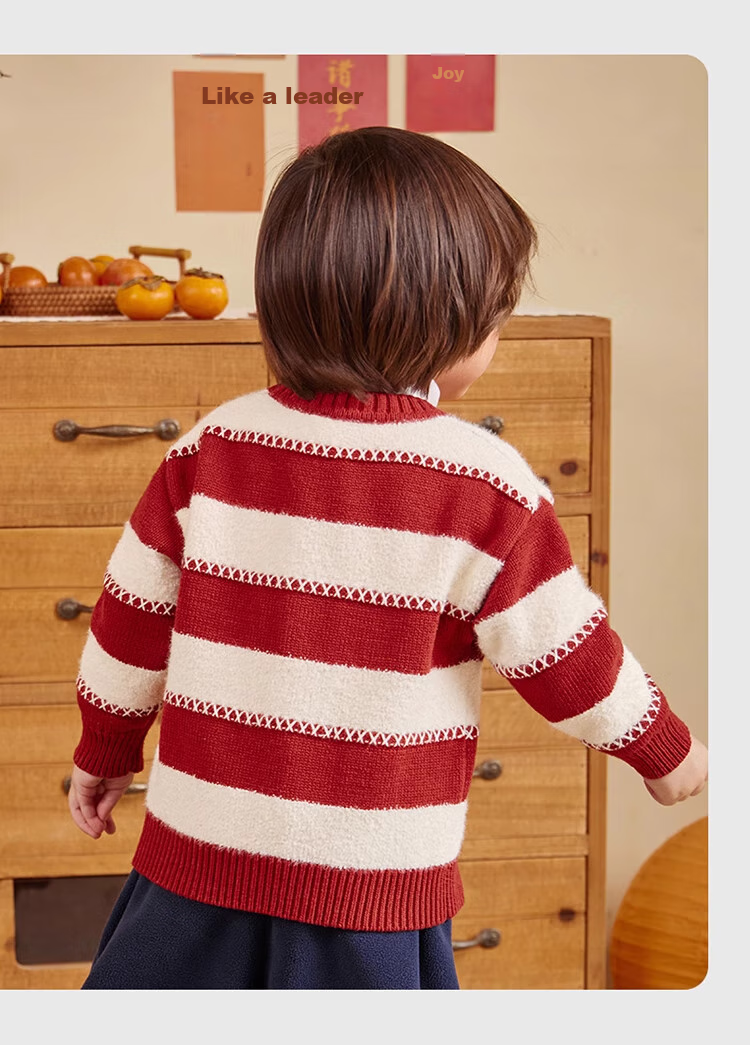 Ciciibear [Antibacterial, Anti-Static, Anti-Pilling] Baby Cardigan Sweater, New Year Winter Style, Thickened Warm Clothing, Boys' Outerwear 21