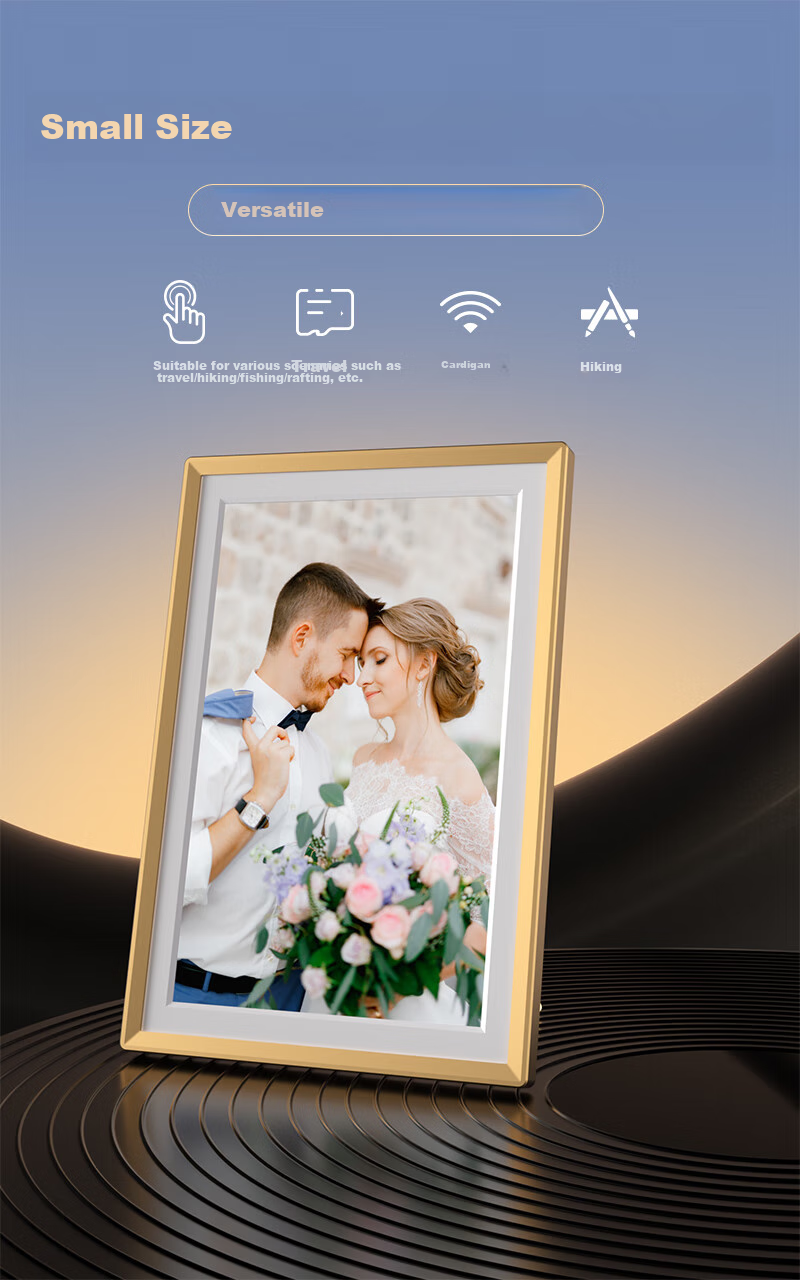 ARZOPA D14Pro 14-inch 2K Ultra HD Digital Photo Frame Smart Cloud Frame Touchscreen Photo Video Player Holiday Gift Recommended 1