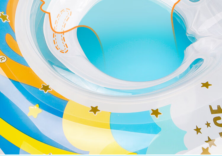 Swimbobo Infant Swimming Ring TPU Children's Swim Ring Neck Ring Newborn Swimming Ring Baby Bath Neck Ring G1010M 1