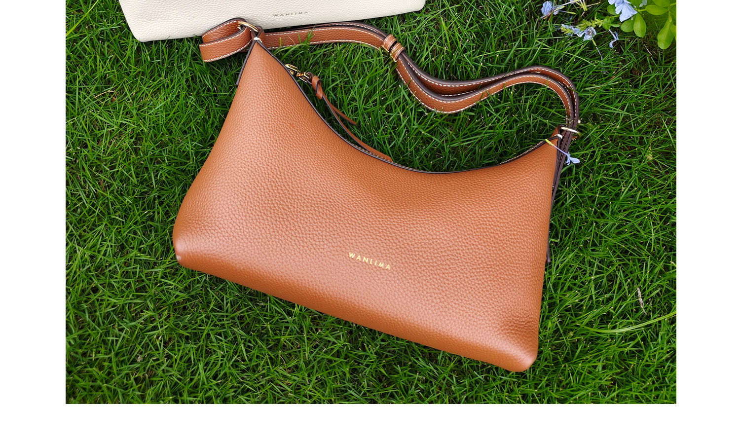 Wanlima New Women's Underarm Bag, Casual Commuter Cowhide Handbag, Fashionable Shoulder Crossbody Bag, Tote Bag, Birthday Gift for Girlfriend 5