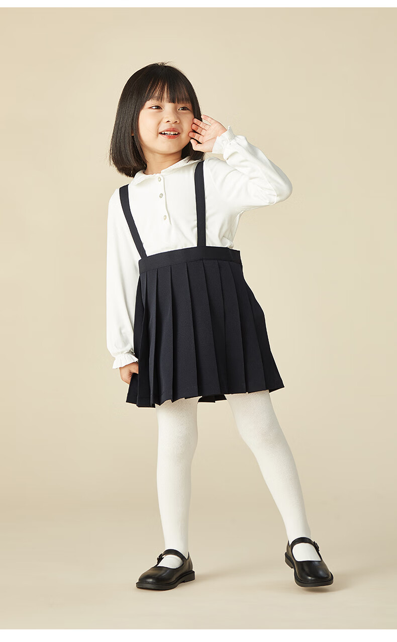 Bambi Children's Tights Spring and Autumn Thin Cotton Socks Summer Leggings Girls Dark Gray Size L 7