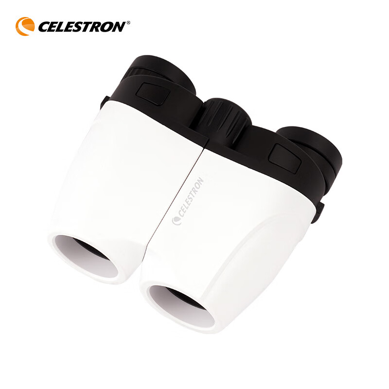 Celestron Swallow 10X25 Anti-Reflection Dual-Purpose Mobile Phone Binoculars HD High-Power Professional Portable Concert Gift White