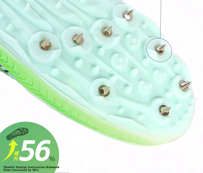 Li-Ning Professional Track And Field Sprint Shoes with Full-Length Carbon Plate, Lightweight for Physical Exams, Training And Competition Running And Long Jump Shoes 11