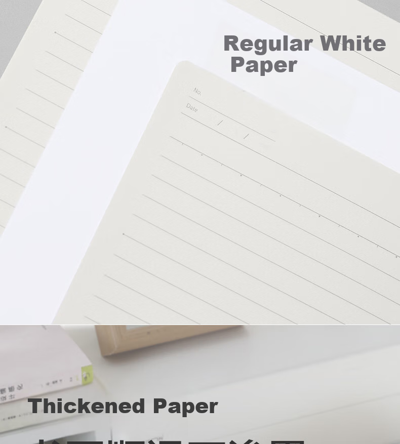 Deli B5 Flying Disc Buckle Loose-Leaf Notebook, Transparent Grid Refill Paper, 60 Sheets Per Book, HB560-3 7