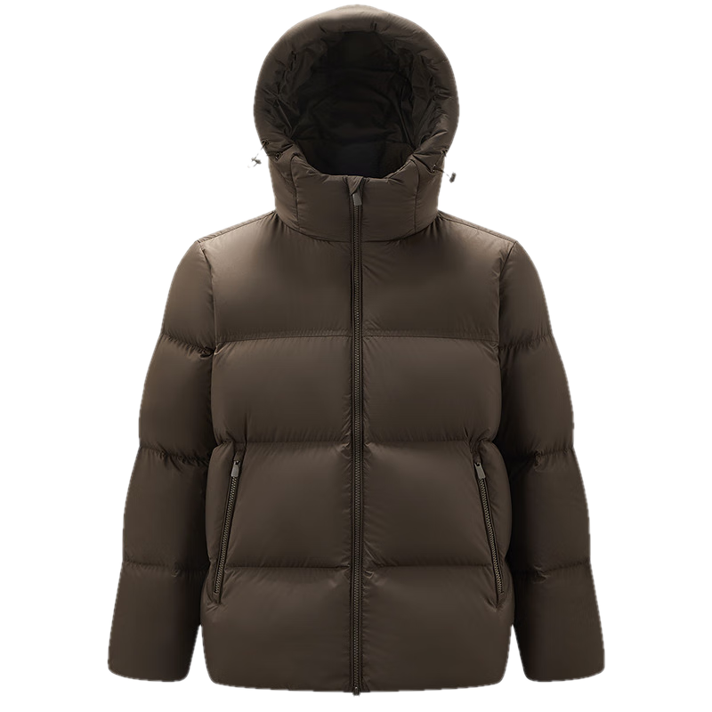 Semir New Year Qiji Red | Easy Down Jacket Series Men's 2025 Winter Three-Proof Couple Hooded Red Coat