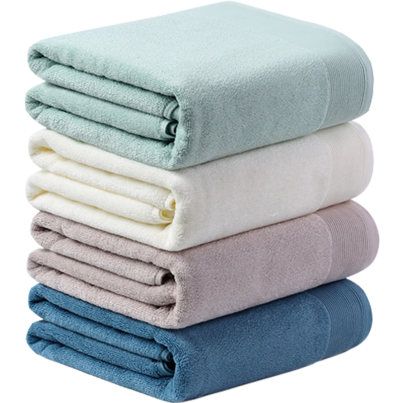 Grace Extra Large Pure Cotton Bath Towel Men's Hotel Thickened Xinjiang Combed Cotton Absorbent Home Shower Towel New Model