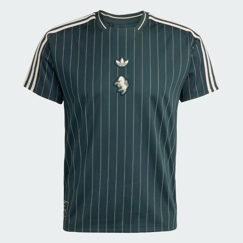 Adidas Men's And Women's Football Series JUVE ICON JSY Juventus Short-Sleeve JM9451 Dark Green 2XL