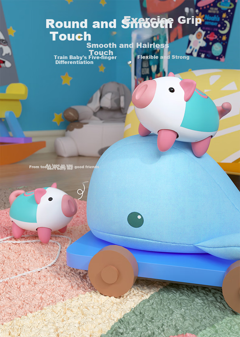 JUMP HERO Huhu Niu Infant And Toddler 0-1 Year Old, 2 Years Old Learning to Crawl, Boys And Girls, Newborn, 6 Months, Children's Birthday Gift 8