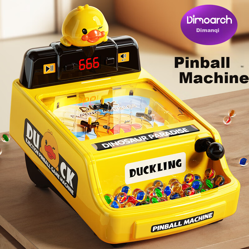 Dimoarch Ball Machine, Children's Toy, Early Education Game, Interactive Concentration Training, Birthday Gift, 40 Beads