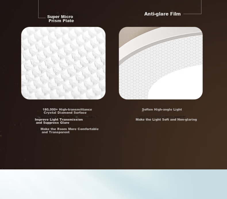 Haishibao Lightweight Full Spectrum Bedroom Smart Ceiling Light 2.7cm Ultra-thin Seamless Eye Protection Minimalist All-inclusive 13