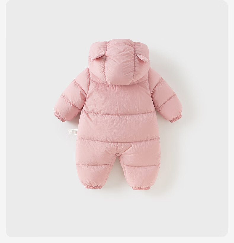 DAVE & BELLA Newborn Down Jumpsuit Autumn Winter Waterproof Romper for Baby Girls and Boys 6