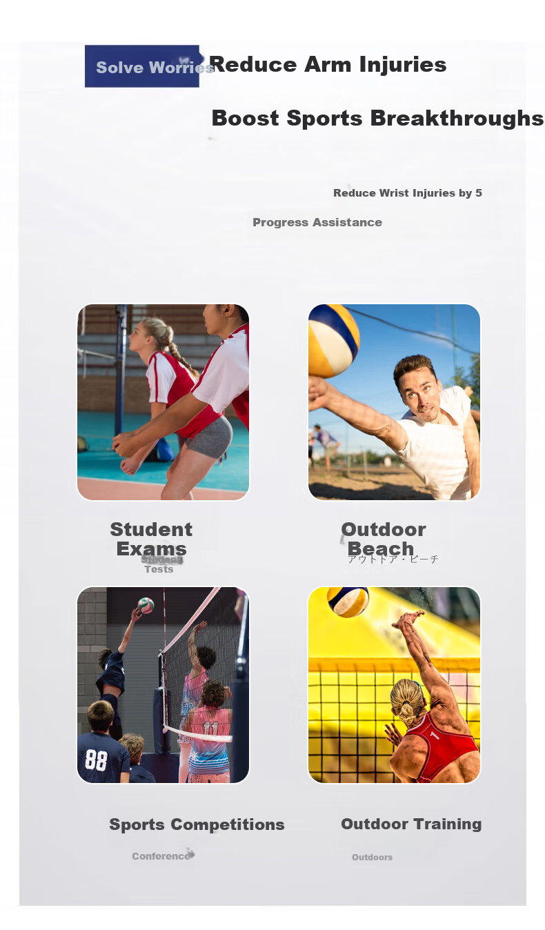 Yanmao Professional Volleyball Wrist Guard for Women, Sports Protective Gear, Arm Support for Volleyball, Compression Wrist Sleeve for Middle School Students' Physical Exams And Junior High School Students 2
