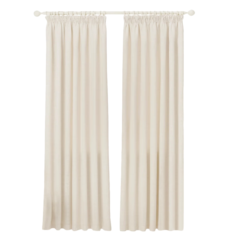 Ali Blackout Curtains for Home Use, Fully Blackout Hook-Style Bedroom Soundproof Windproof Warm Curtains, 2.5*2.4 Meters