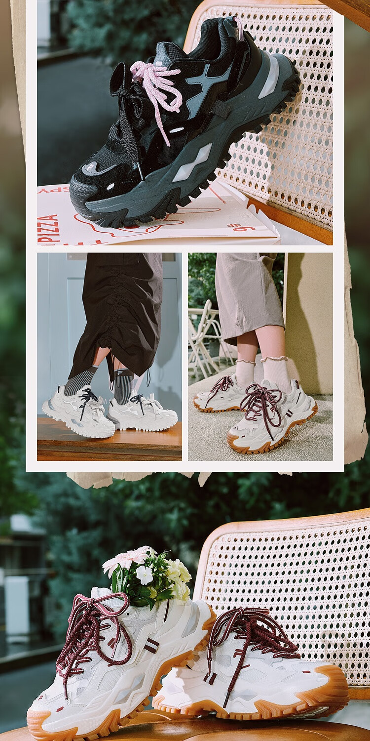 FILAFUSION Fila Trendy Women's Shoes BIANCO Platform Winter Candy Dad Sneakers 12
